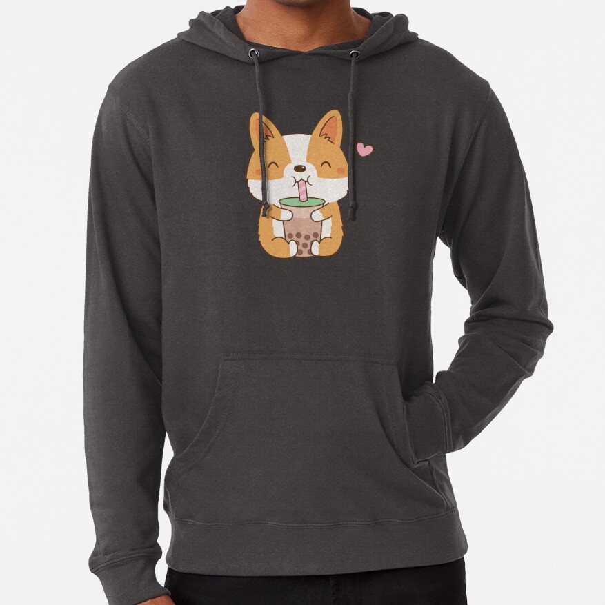 ssrcolightweight hoodiemenscharcoal heatherfrontsquare productx1000 bgf8f8f8 1 - Corgi Gifts