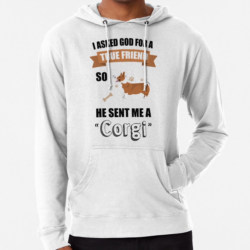 ssrcolightweight hoodiemensfafafaca443f4786frontsquare productx1000 bgf8f8f8 21 - Corgi Gifts