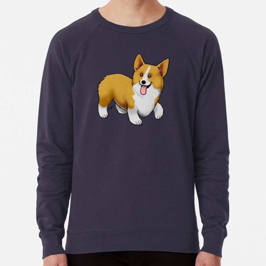 ssrcolightweight sweatshirtmens322e3f696a94a5d4frontsquare productx1000 bgf8f8f8 28 - Corgi Gifts
