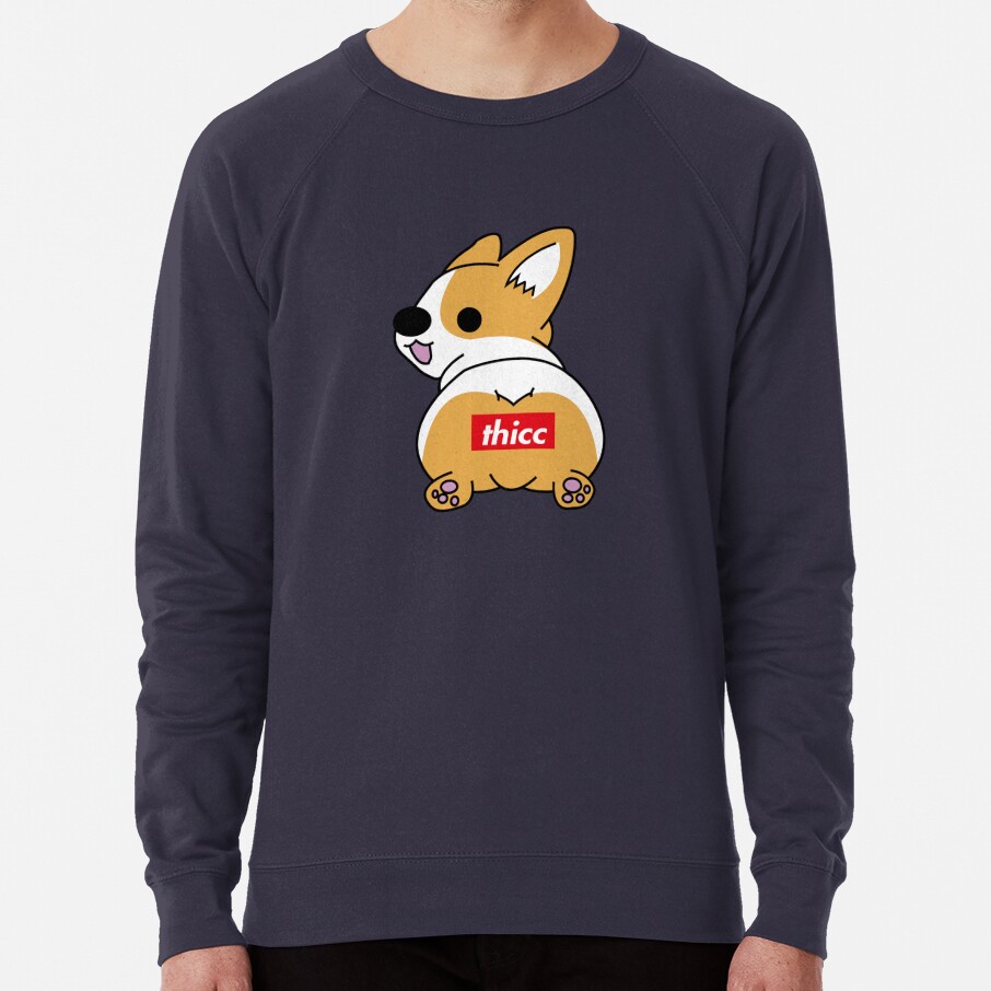ssrcolightweight sweatshirtmens322e3f696a94a5d4frontsquare productx1000 bgf8f8f8 3 - Corgi Gifts