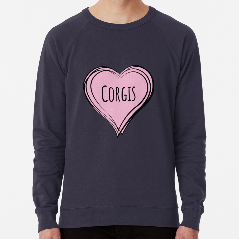 ssrcolightweight sweatshirtmens322e3f696a94a5d4frontsquare productx1000 bgf8f8f8 8 - Corgi Gifts