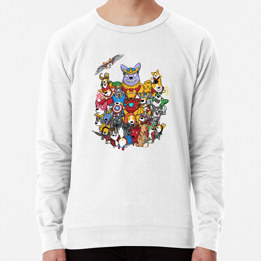 ssrcolightweight sweatshirtmensfafafaca443f4786frontsquare productx1000 bgf8f8f8 7 - Corgi Gifts