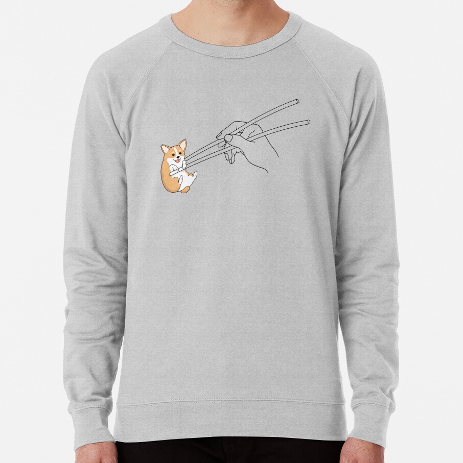 ssrcolightweight sweatshirtmensheather greyfrontsquare productx1000 bgf8f8f8 15 - Corgi Gifts