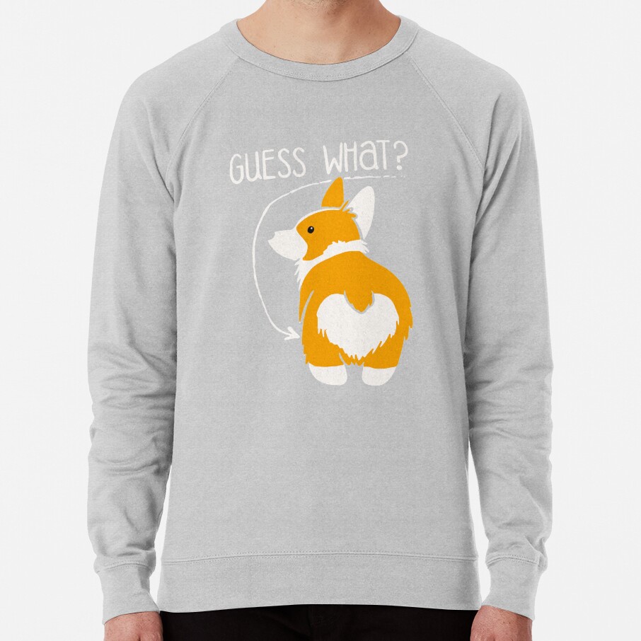 ssrcolightweight sweatshirtmensheather greyfrontsquare productx1000 bgf8f8f8 23 - Corgi Gifts