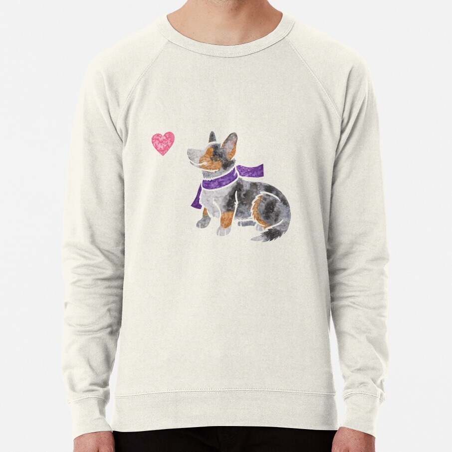 ssrcolightweight sweatshirtmensoatmeal heatherfrontsquare productx1000 bgf8f8f8 26 - Corgi Gifts