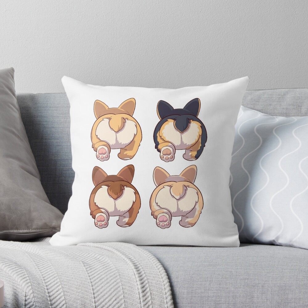 throwpillowsmall1000x bgf8f8f8 c020010001000 6 - Corgi Gifts
