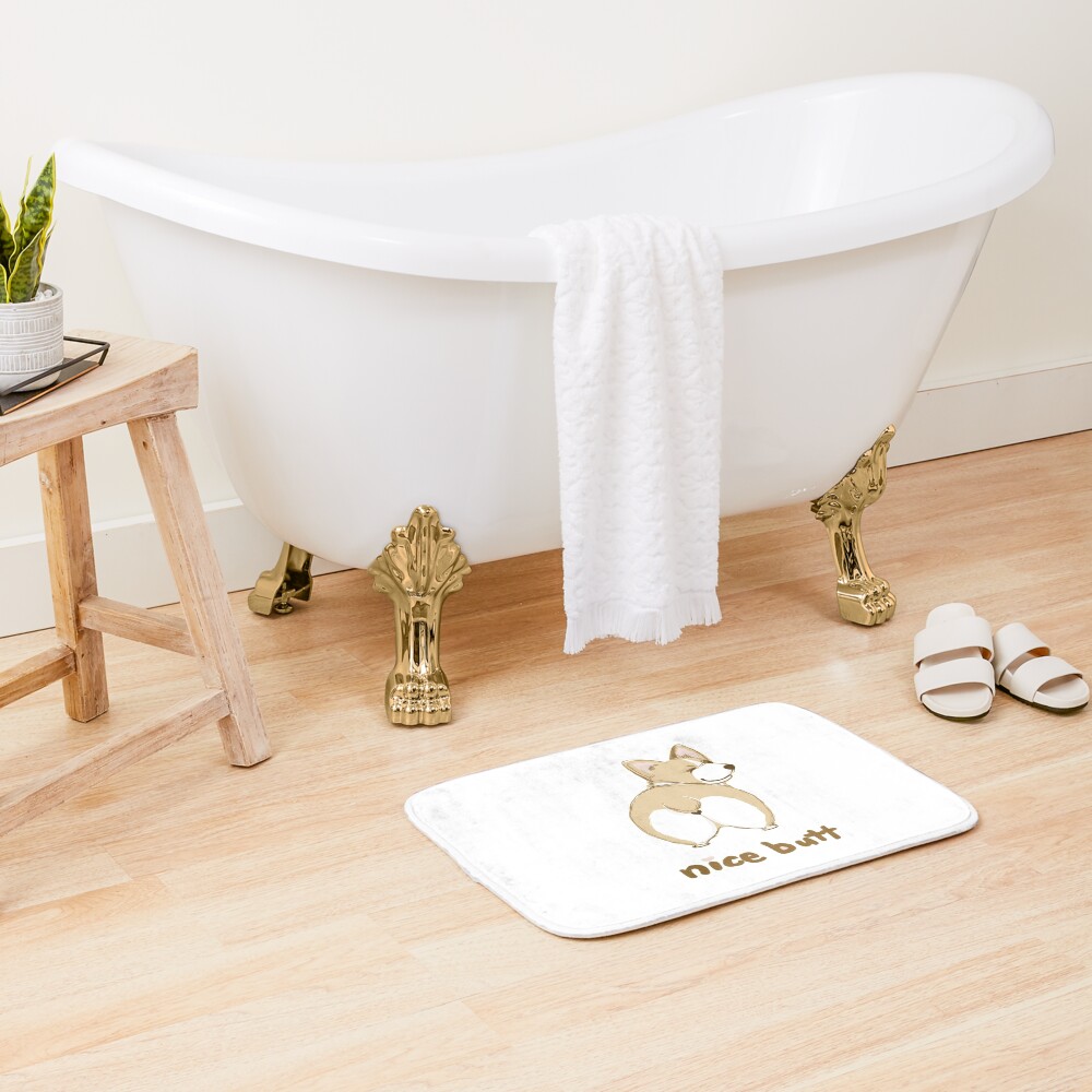 urbathmat context smallsquare1000x1000.1u5 14 - Corgi Gifts