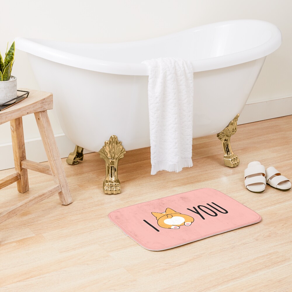 urbathmat context smallsquare1000x1000.1u5 15 - Corgi Gifts