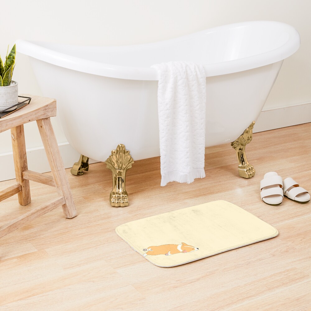 urbathmat context smallsquare1000x1000.1u5 4 - Corgi Gifts