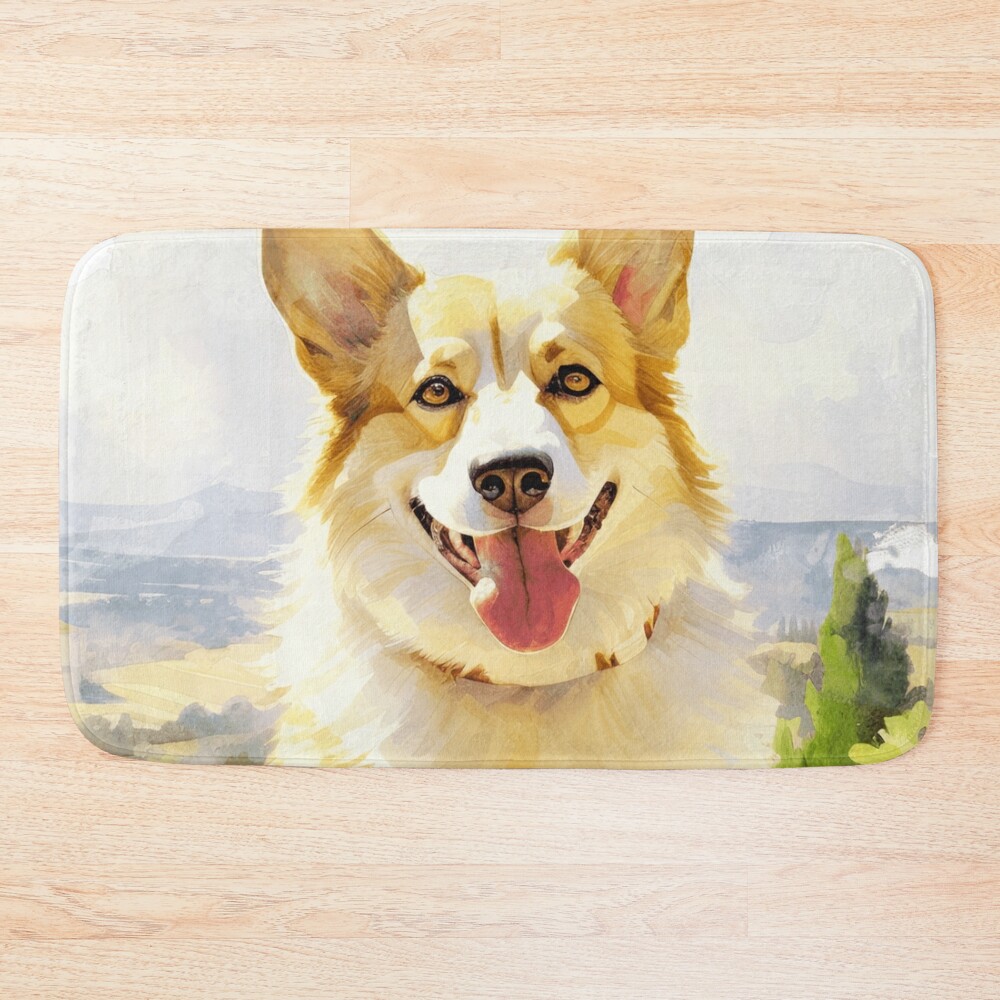 urbathmat flatlay largesquare1000x1000.1u5 19 - Corgi Gifts UK