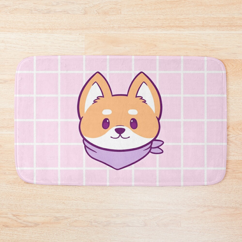 urbathmat flatlay largesquare1000x1000.1u5 7 - Corgi Gifts