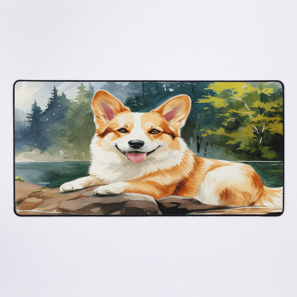 urdesk mat flatlaysquare1000x1000 21 - Corgi Gifts