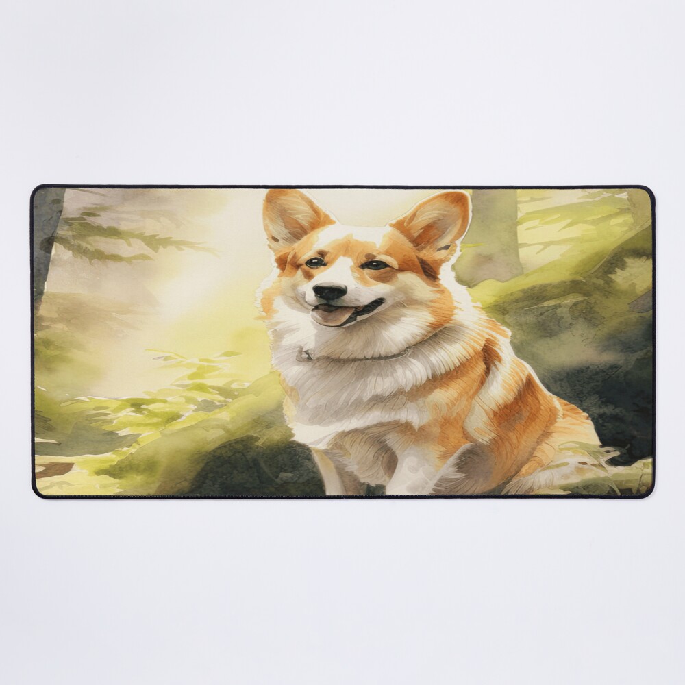 urdesk mat flatlaysquare1000x1000 23 - Corgi Gifts