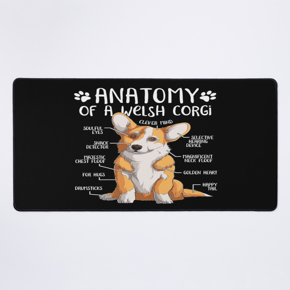 urdesk mat flatlaysquare1000x1000 9 - Corgi Gifts
