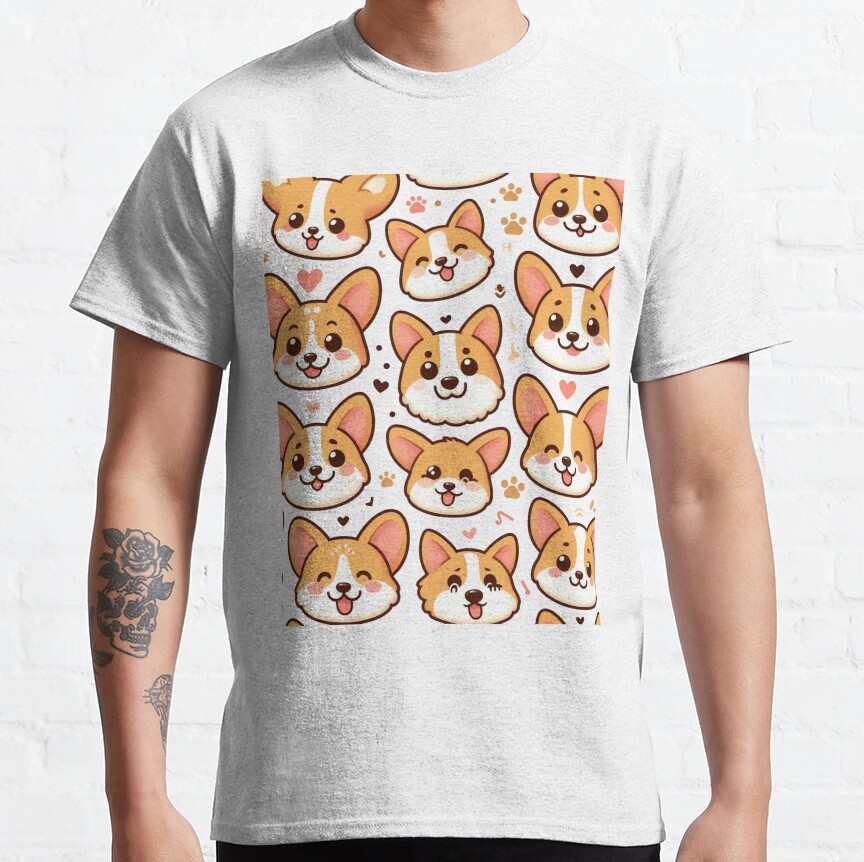 ssrcoclassic teemensfafafaca443f4786front altsquare product1000x1000.u1 3 - Corgi Gifts